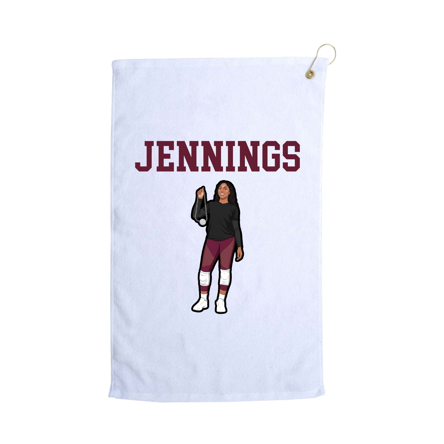 Golf Towel — Shirsey in White