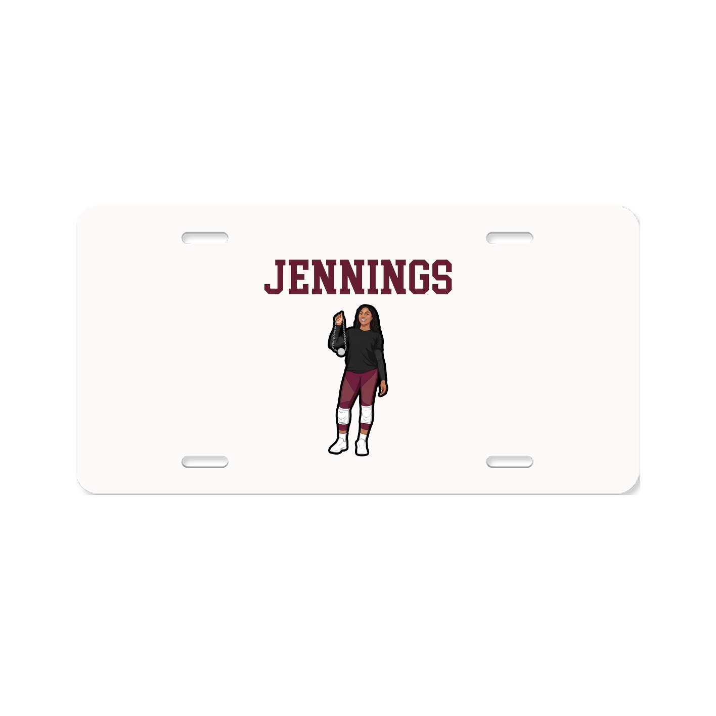 License Plate — Shirsey in Classic