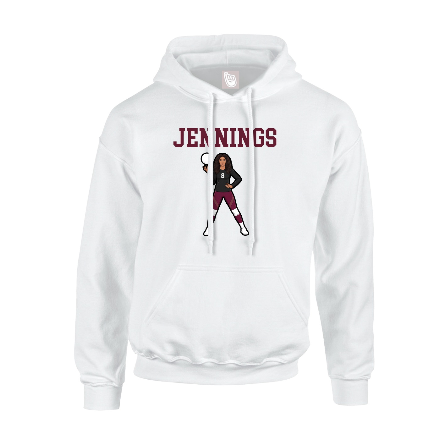 Youth Hoodie — Shirsey in White