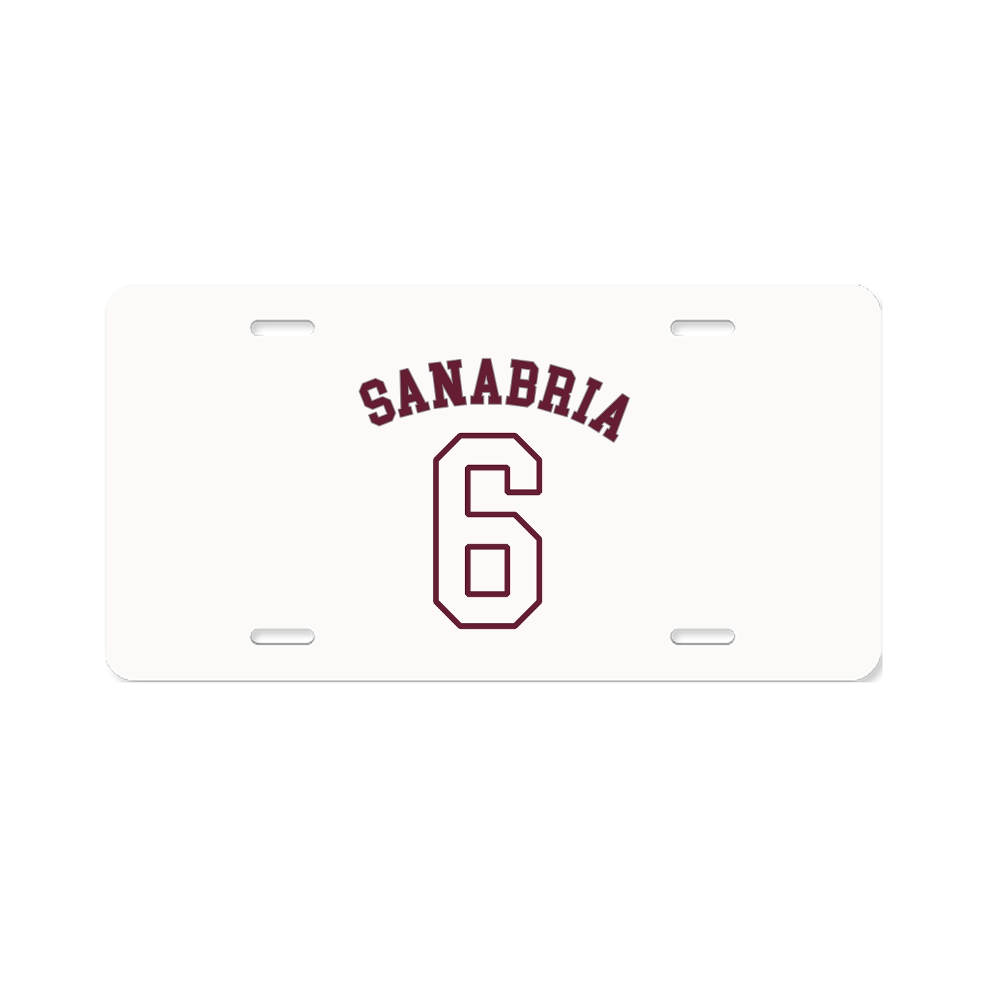 License Plate — Shirsey Arch in Classic