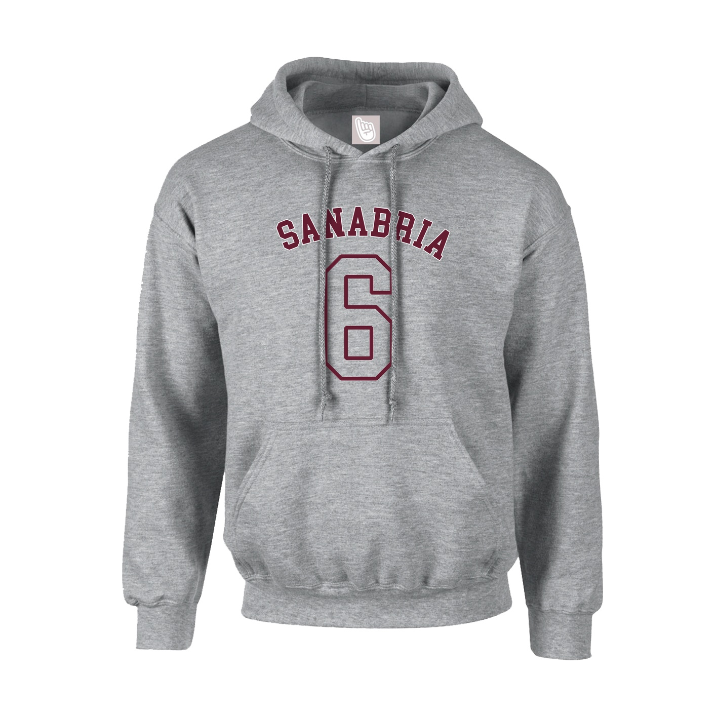 Youth Hoodie — Shirsey Arch in Grey