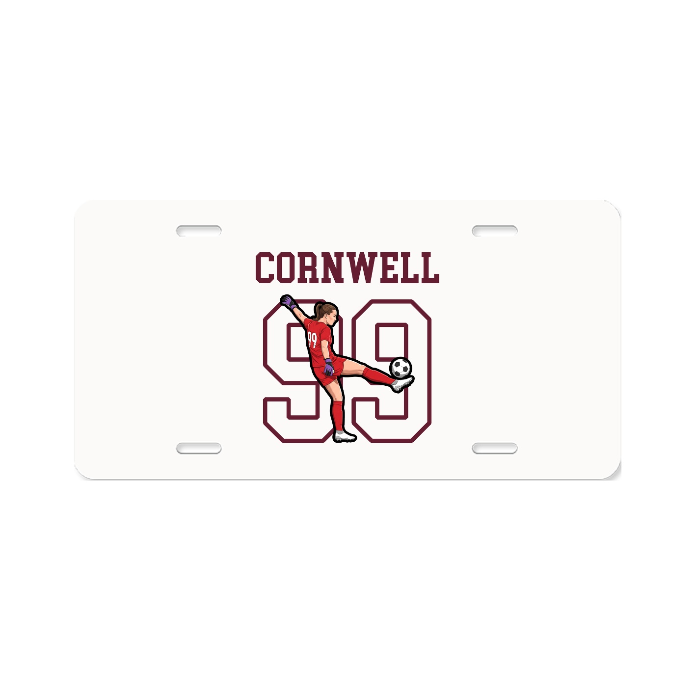 License Plate — Shirsey in Classic