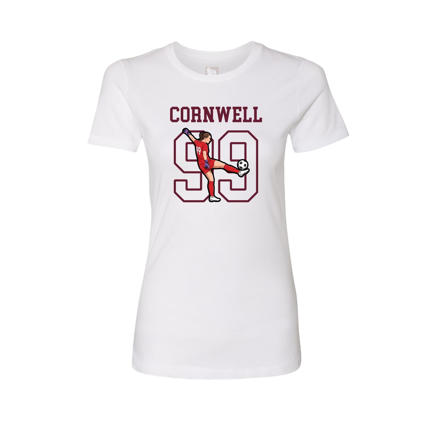 Fitted Women's Tee — Shirsey in White