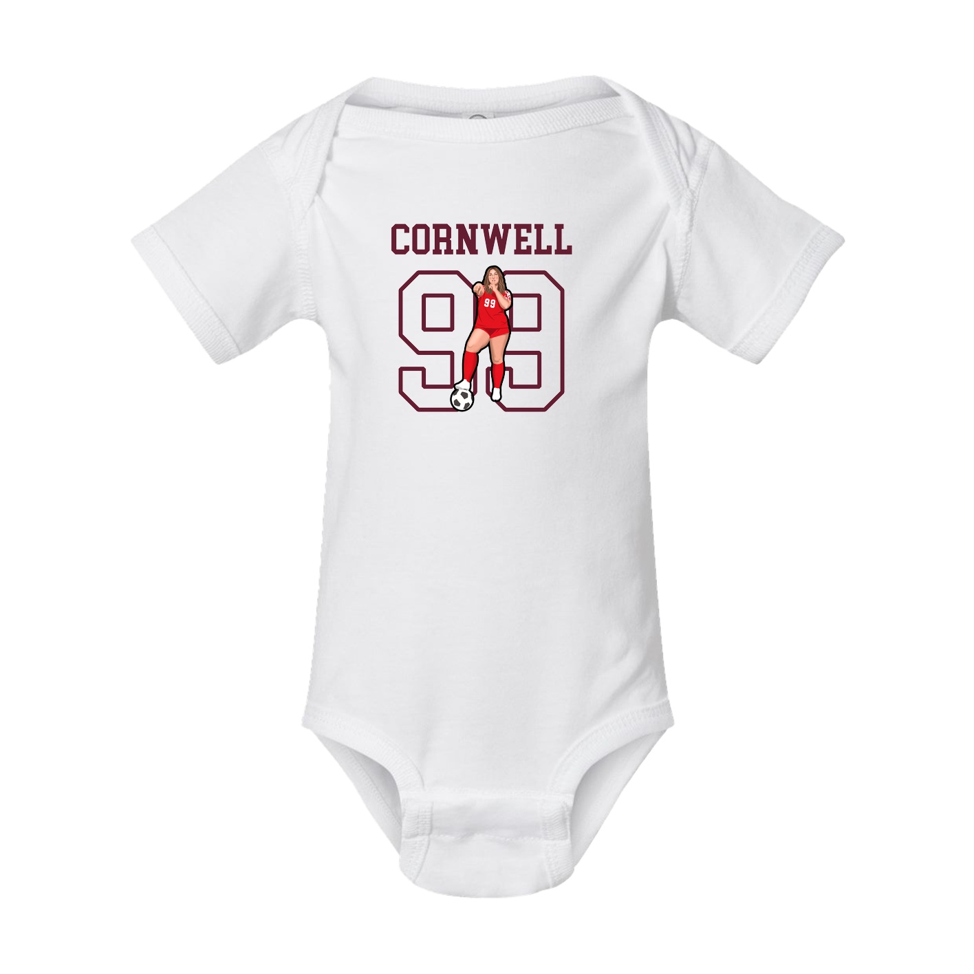Baby Onesie — Shirsey in White