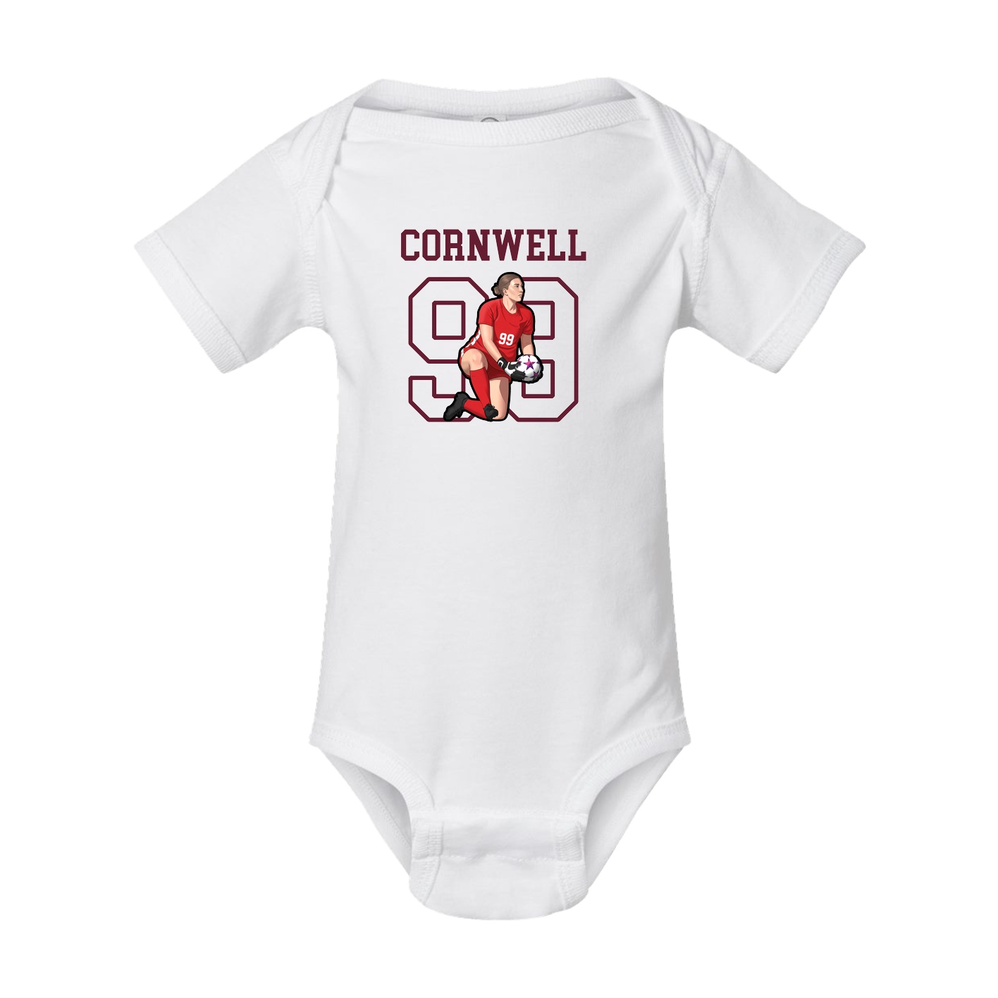 Baby Onesie — Shirsey in White