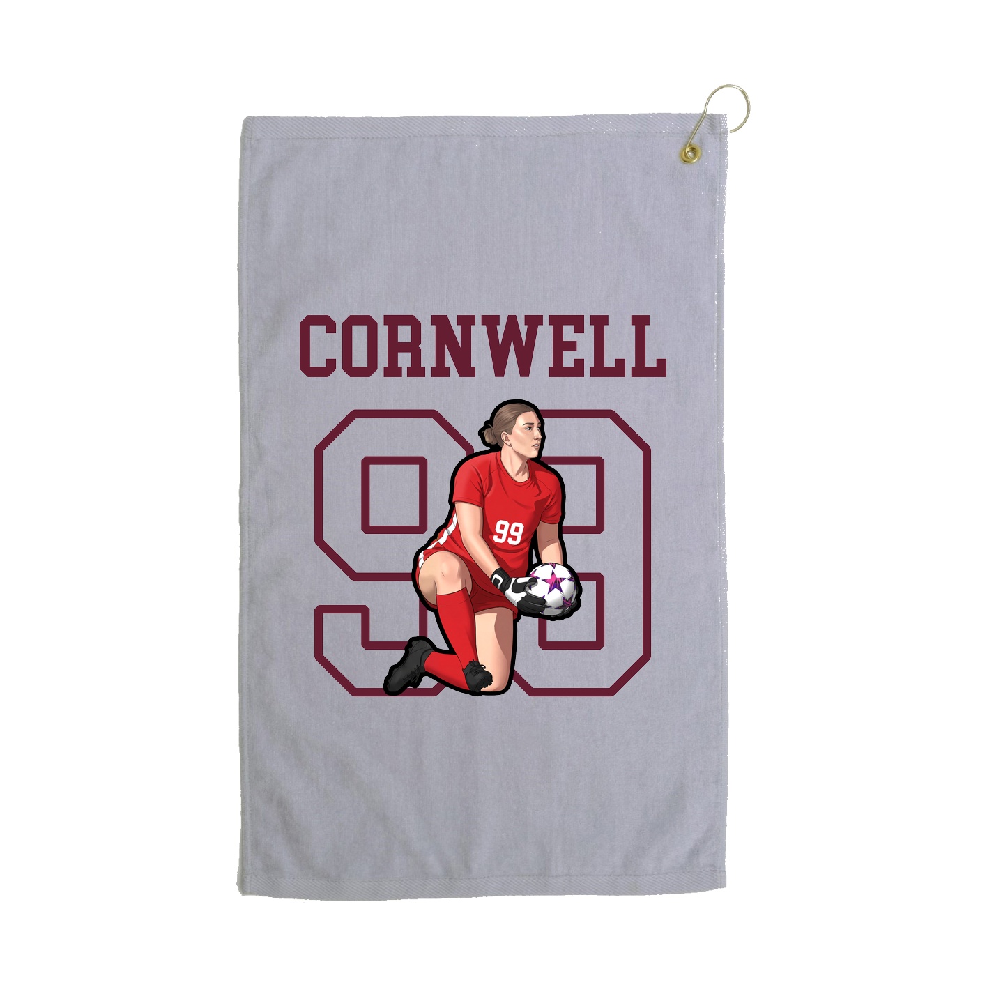Golf Towel — Shirsey in Grey