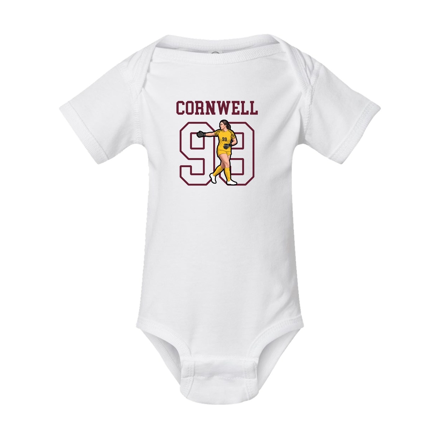 Baby Onesie — Shirsey in White