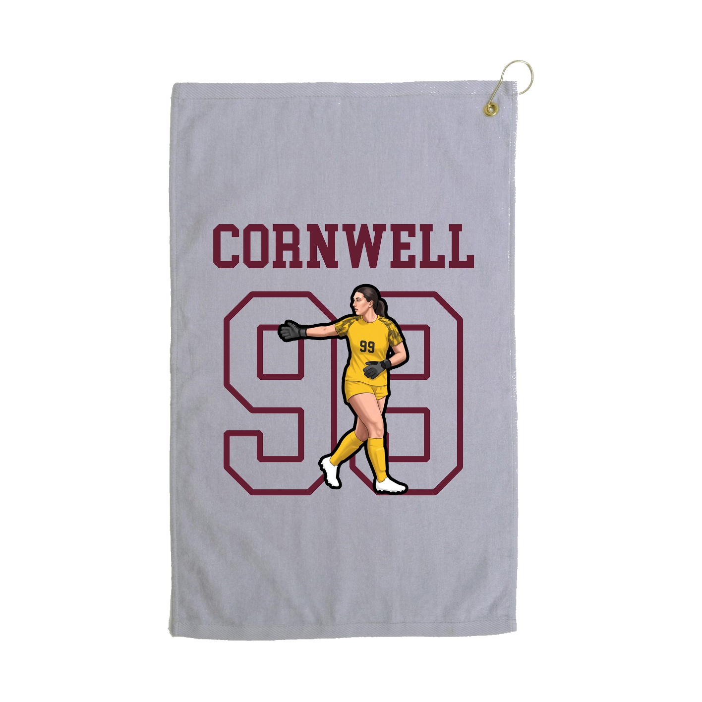 Golf Towel — Shirsey in Grey