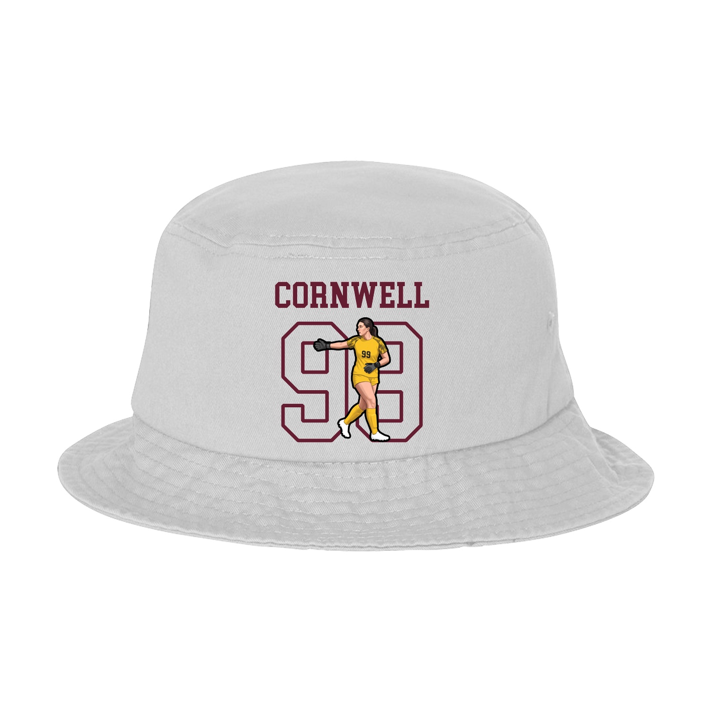 Bucket Cap — Shirsey in White