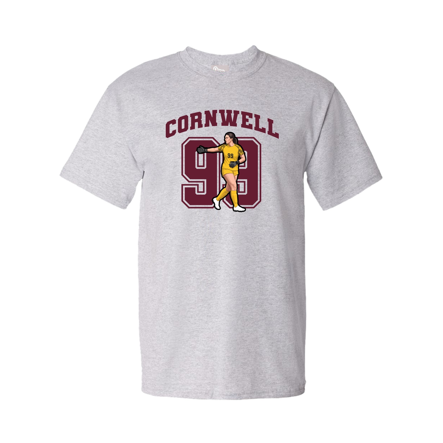 Tee — Number in Grey