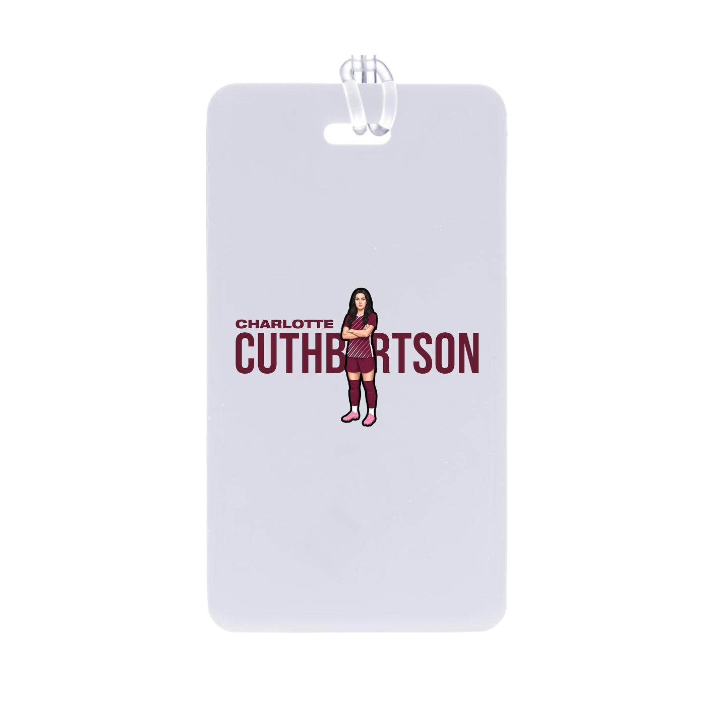 Bag Tag — Player Name in Classic