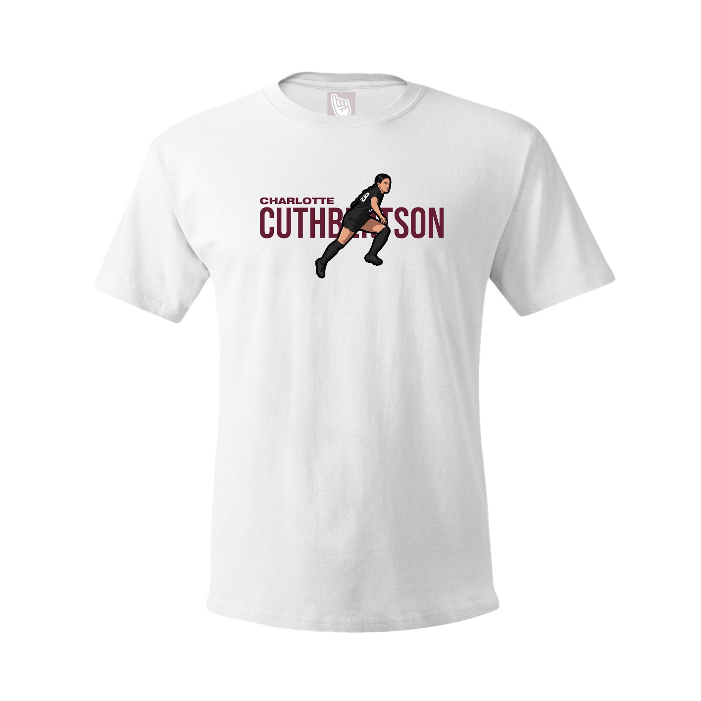 Youth Tee — Player Name in White