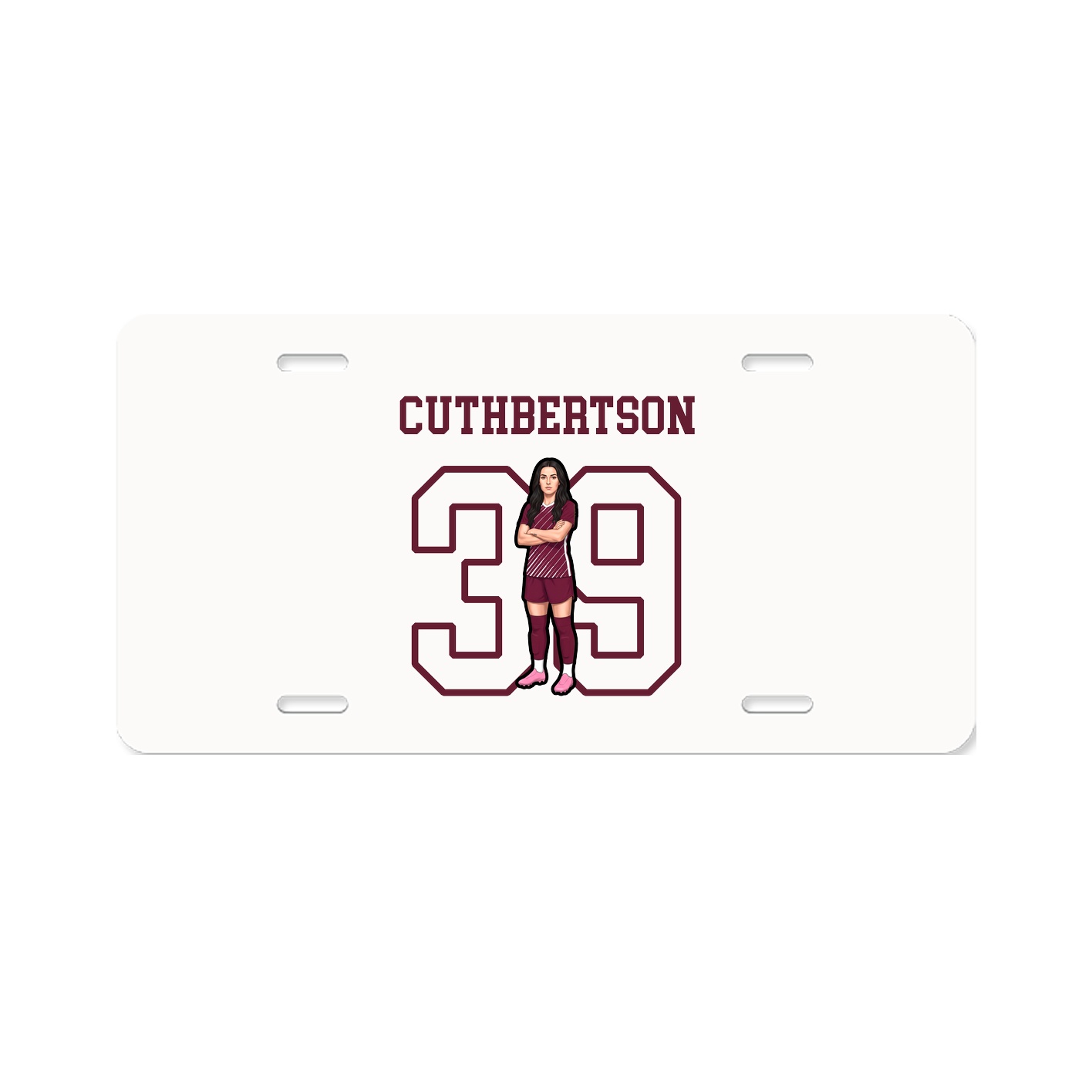 License Plate — Shirsey in Classic
