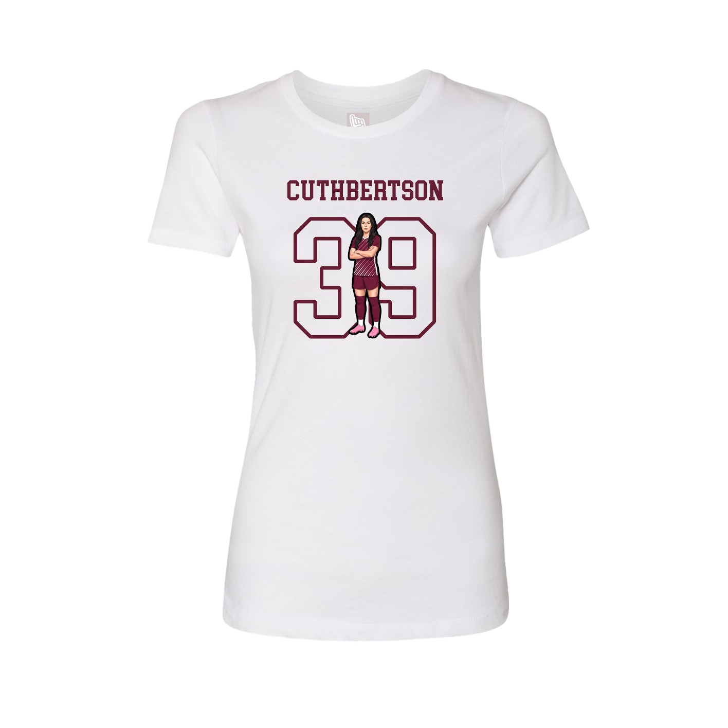 Fitted Women's Tee — Shirsey in White