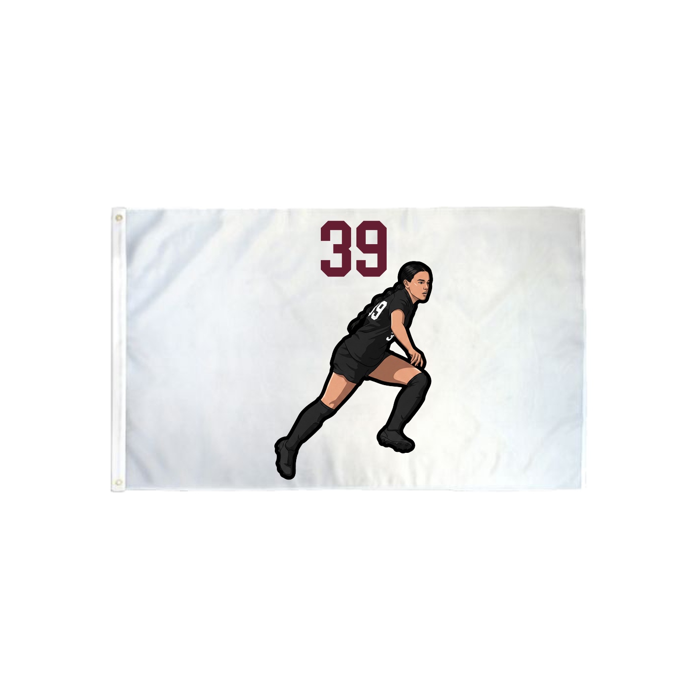3x5 Flag — Number Top in Classic