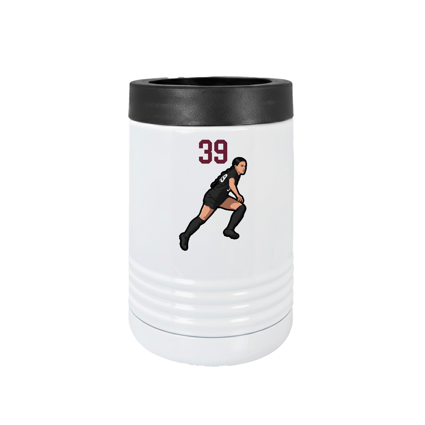 Beverage Holder — Number Top in White