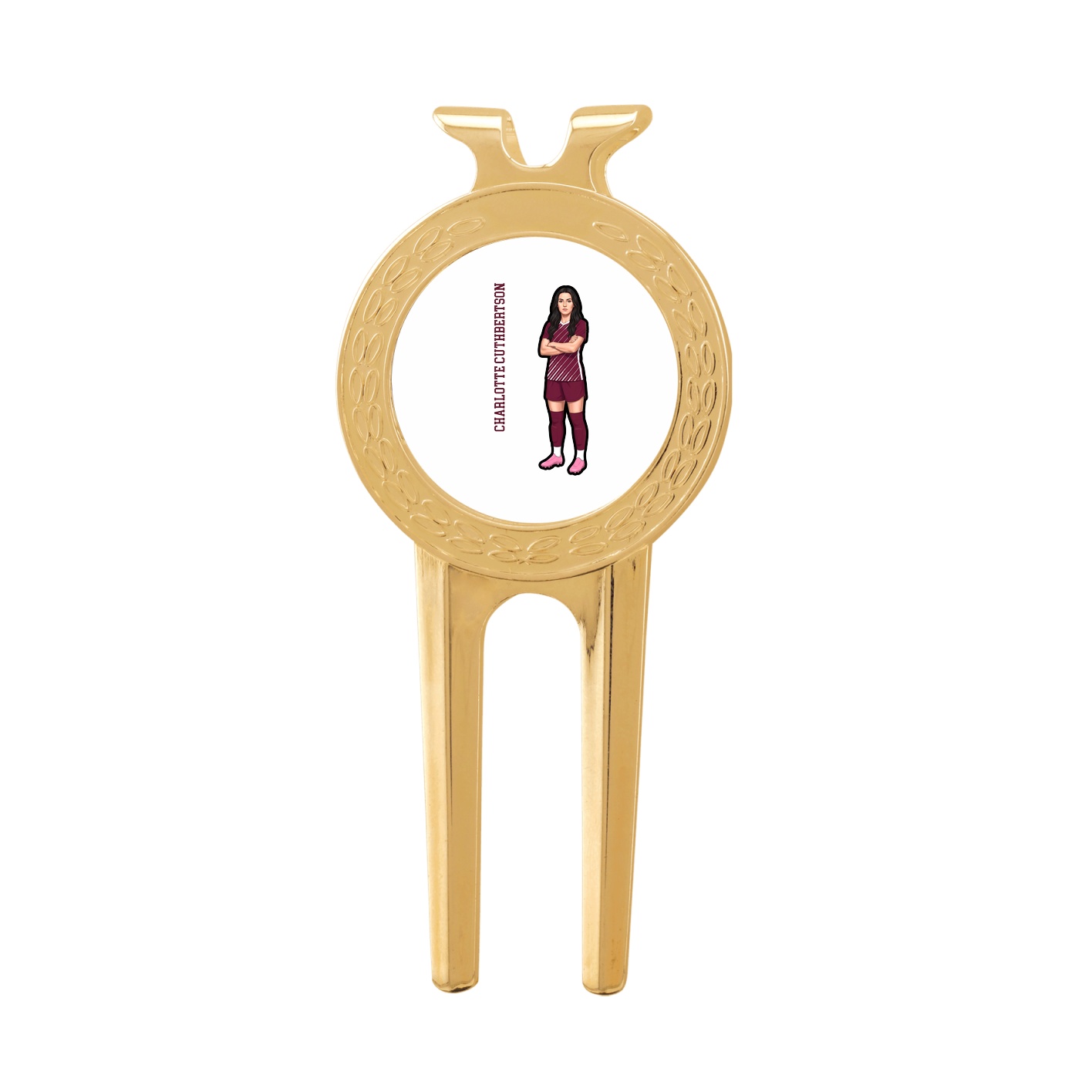 Divot Tool with Ball Marker — Name Vertical in Classic