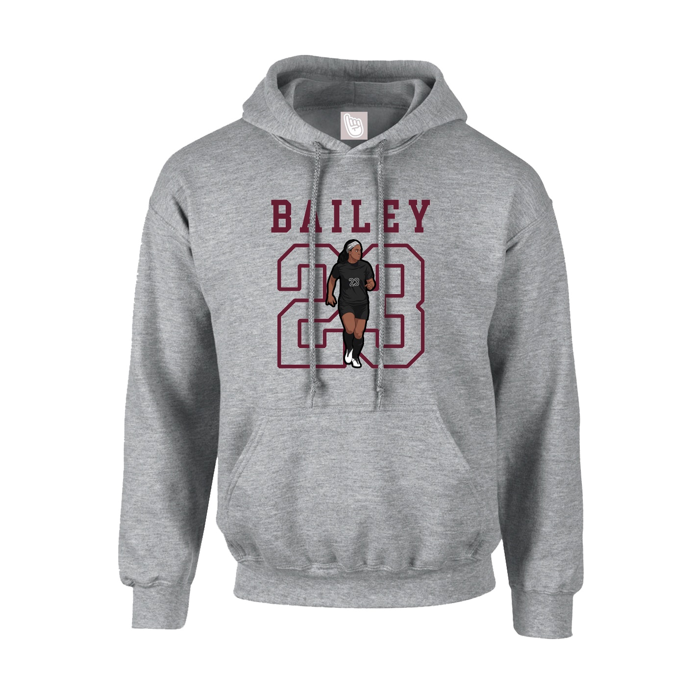 Youth Hoodie — Shirsey in Grey