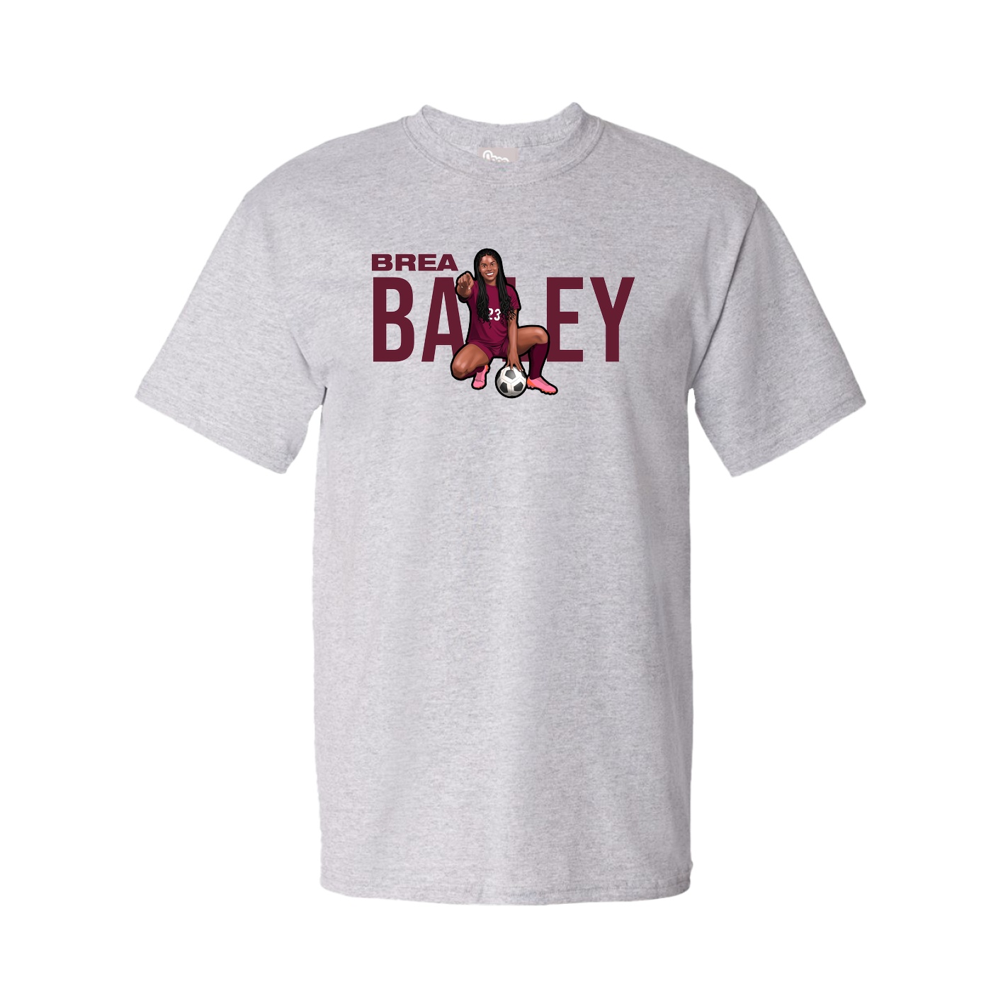 Tee — Player Name in Grey