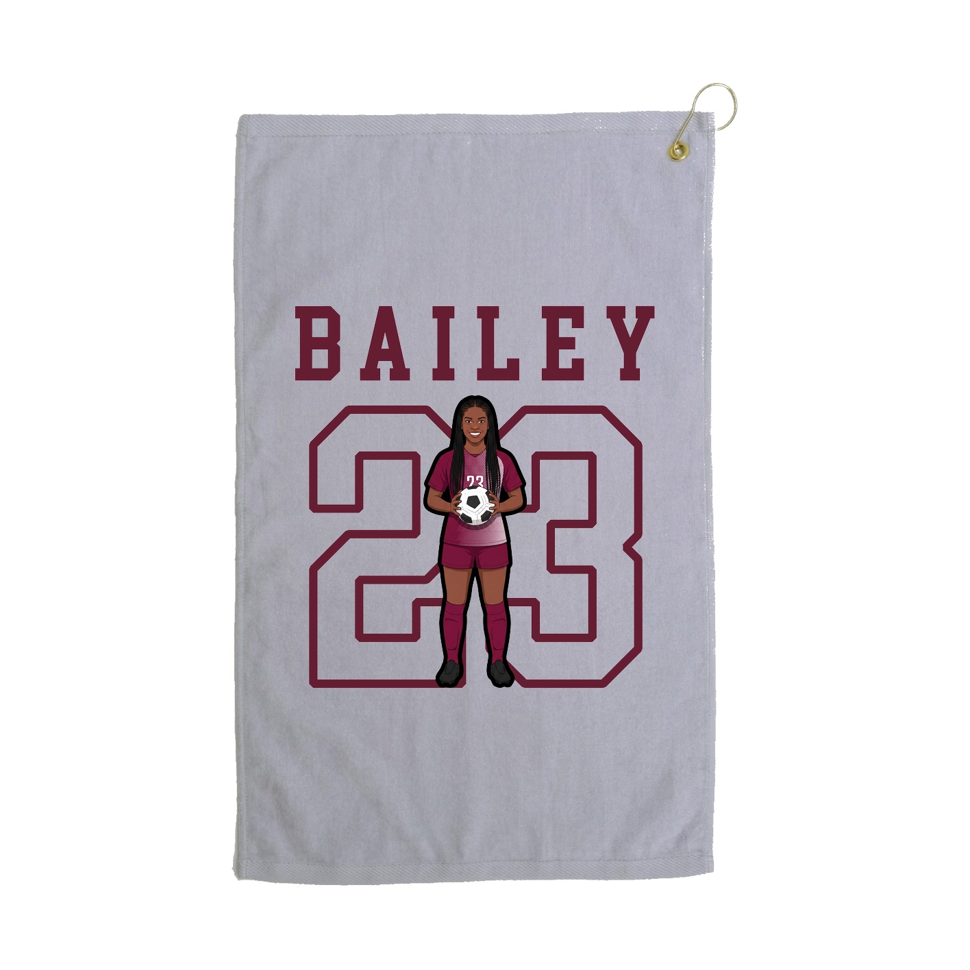 Golf Towel — Shirsey in Grey