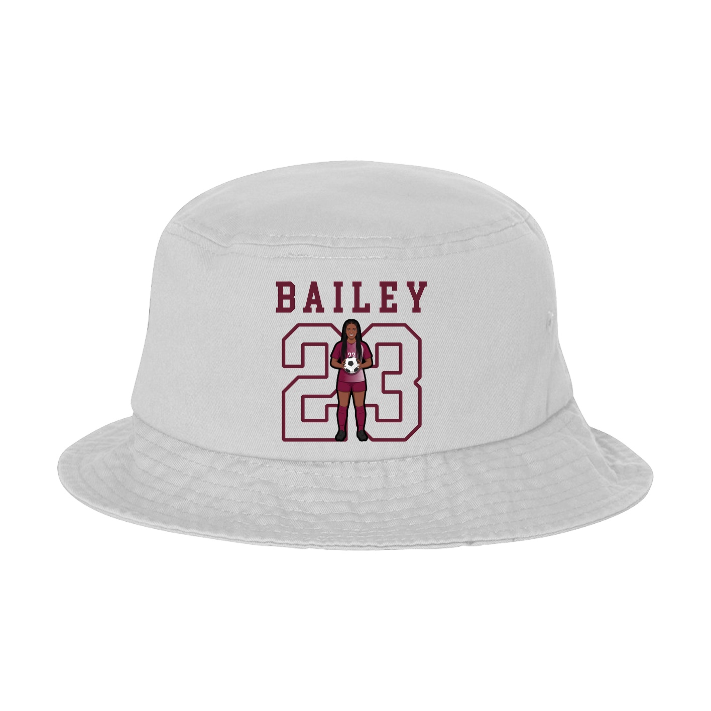 Bucket Cap — Shirsey in White