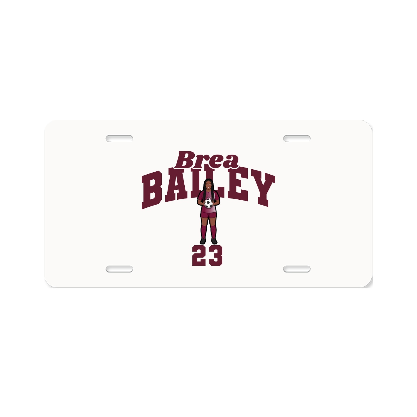License Plate — Signature Arch in Classic