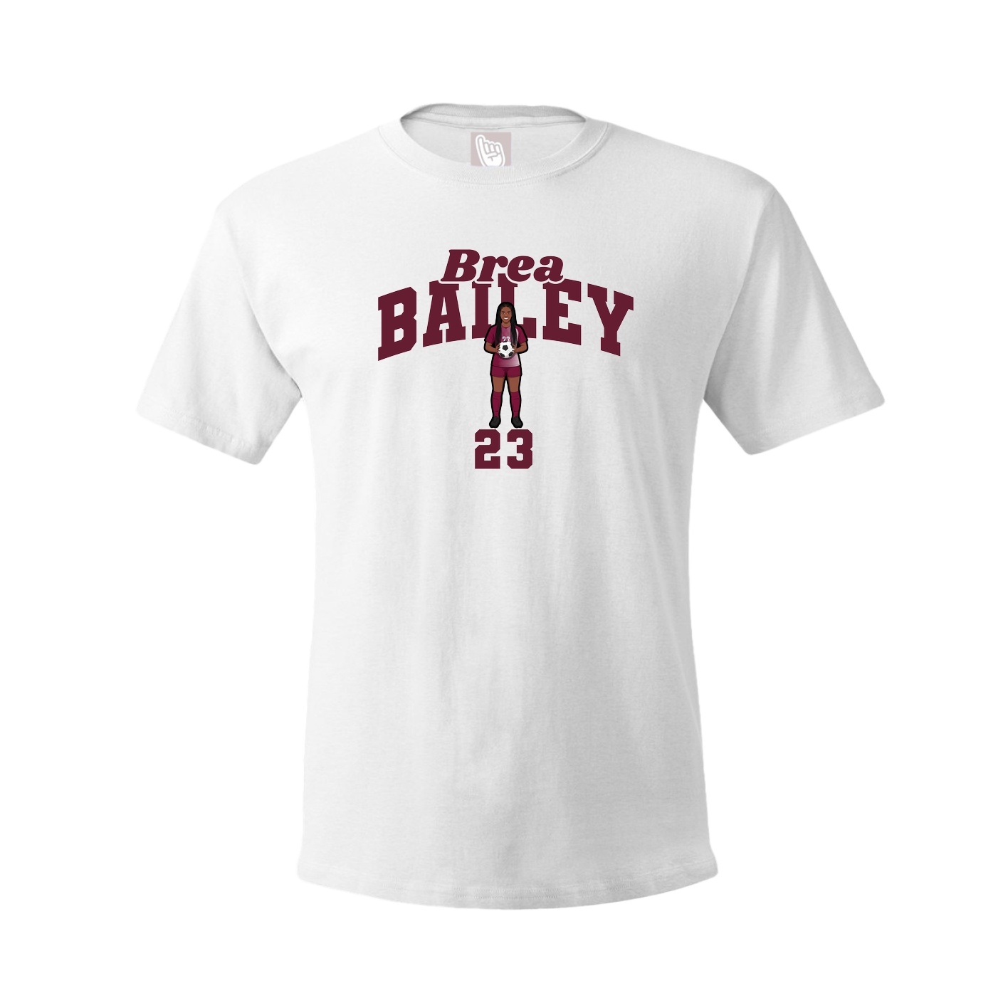 Tee — Signature Arch in White