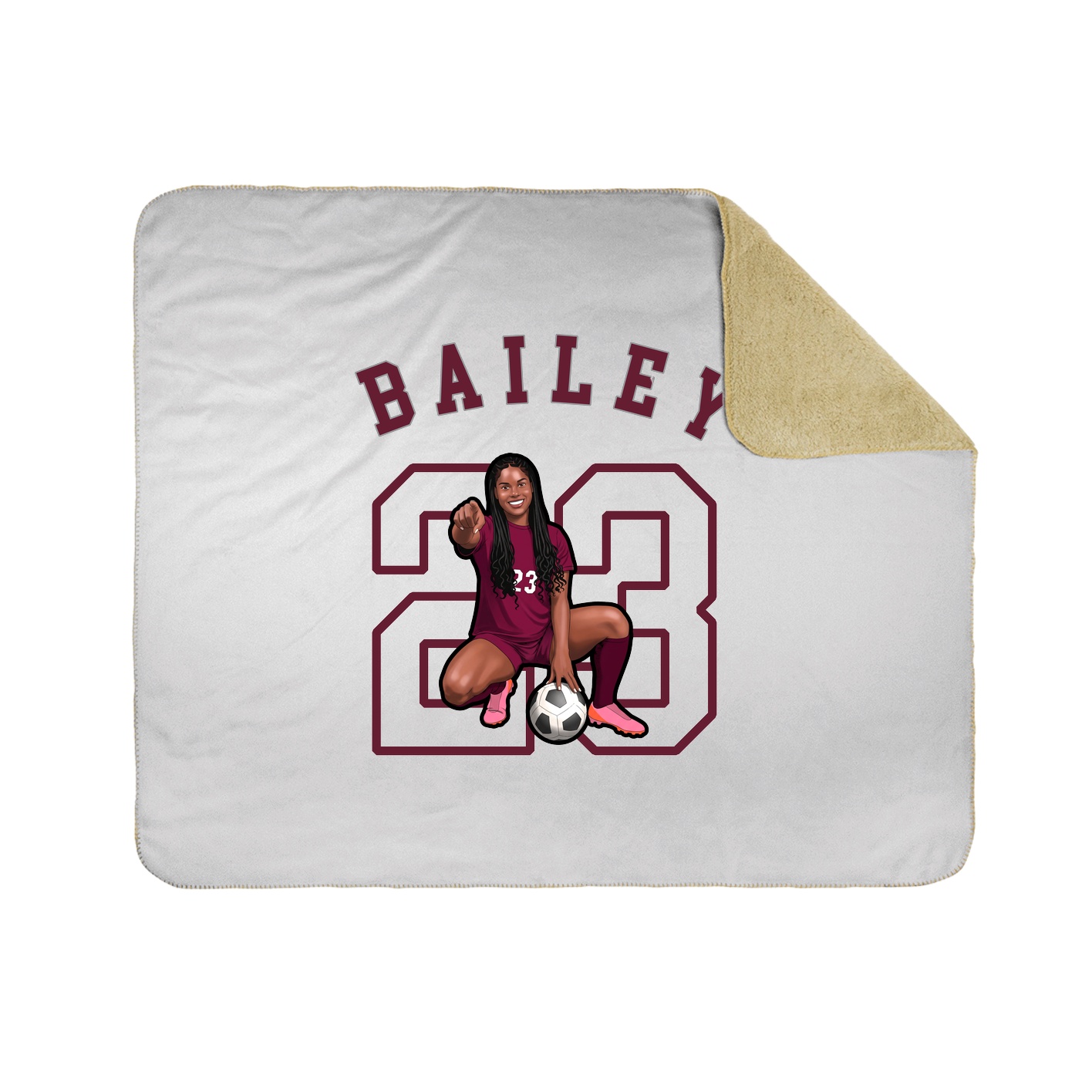 Throw Blanket — Shirsey Arch in White