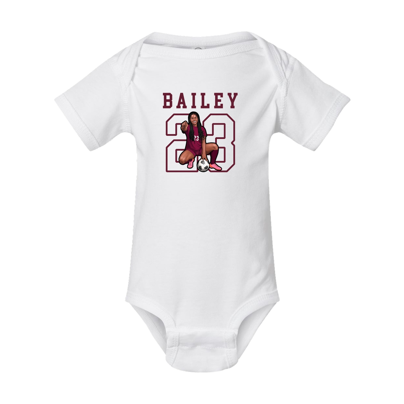 Baby Onesie — Shirsey in White