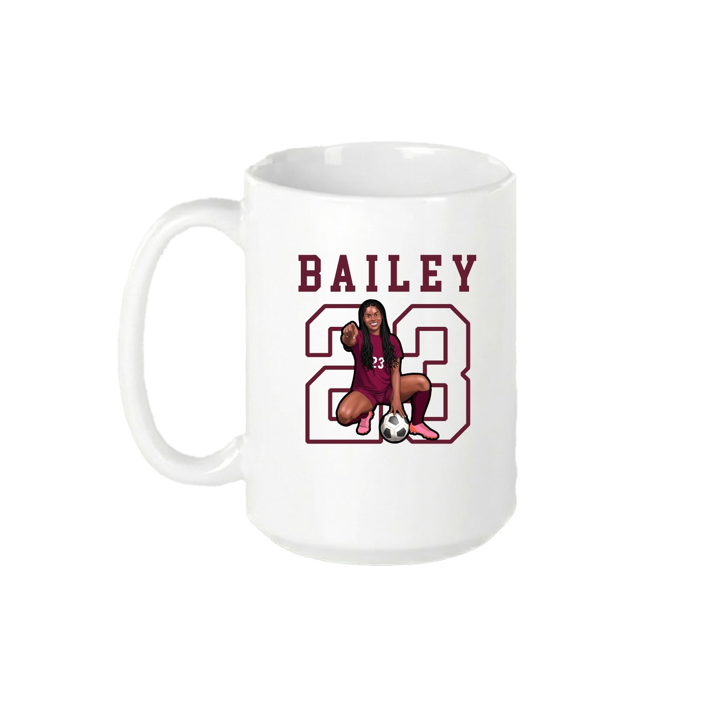 15oz Coffee Mug — Shirsey in White