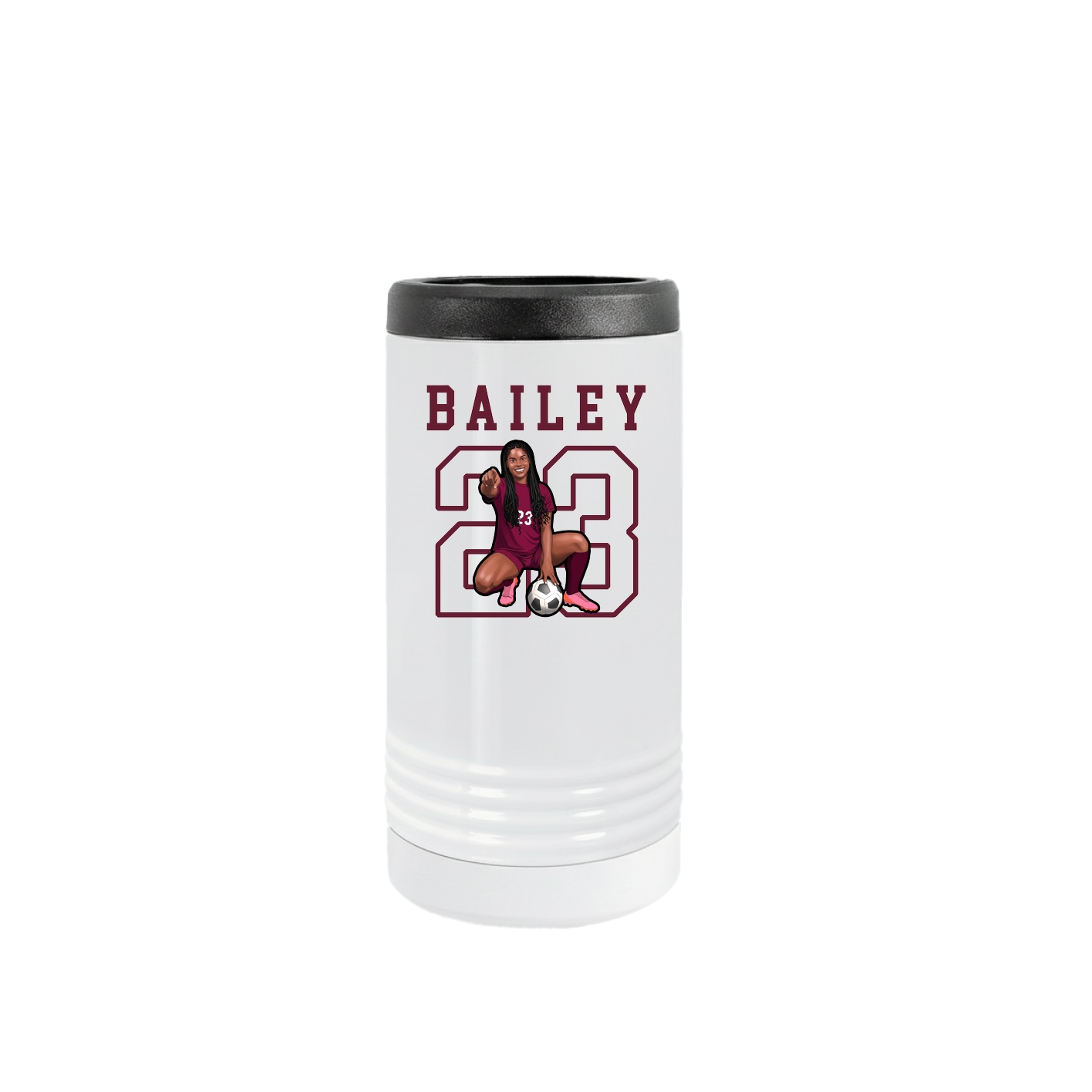 Slim Beverage Holder — Shirsey in White