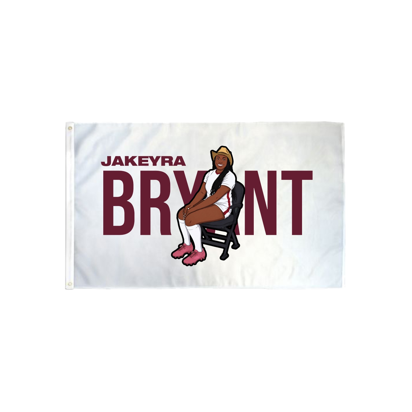 3x5 Flag — Player Name in Classic