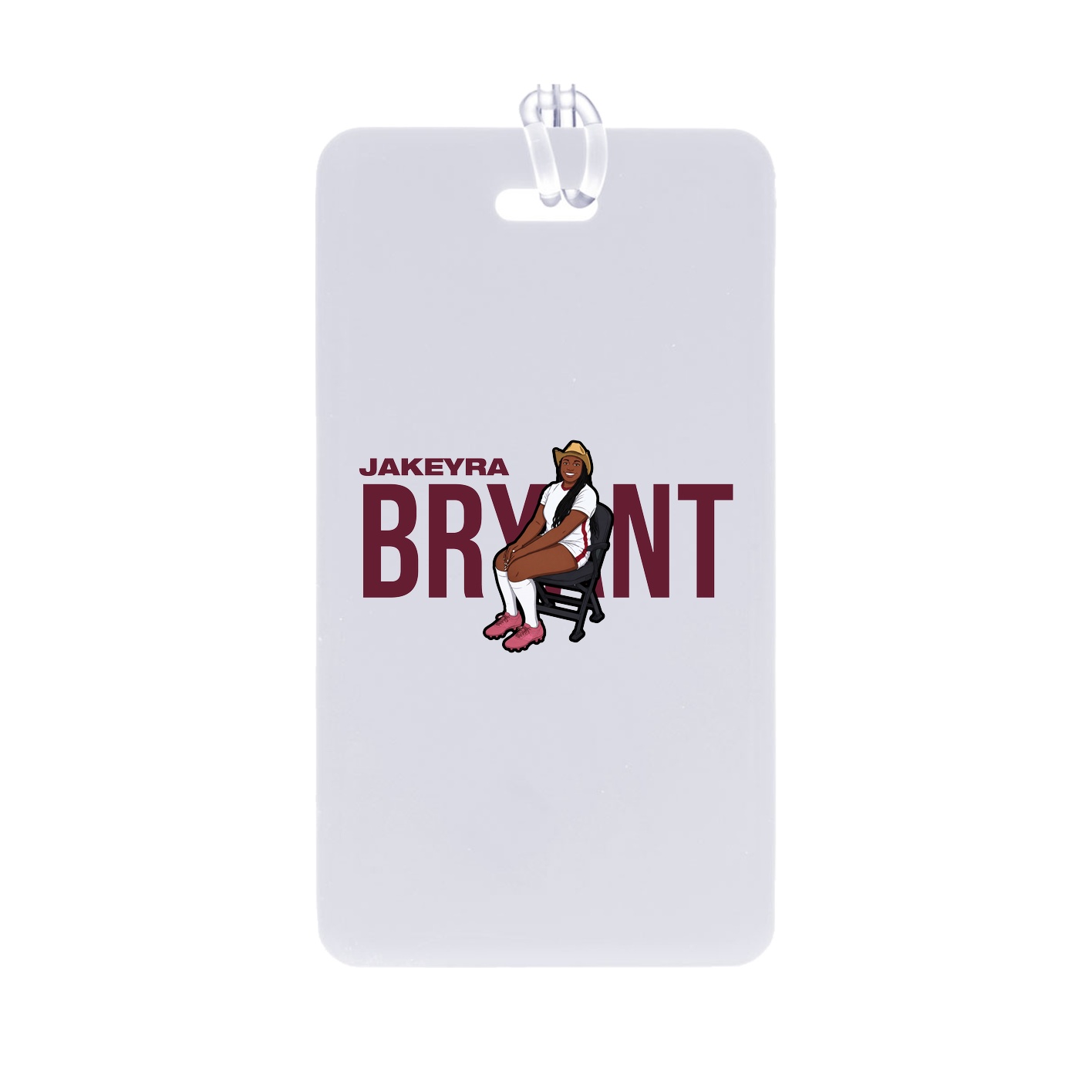 Bag Tag — Player Name in Classic