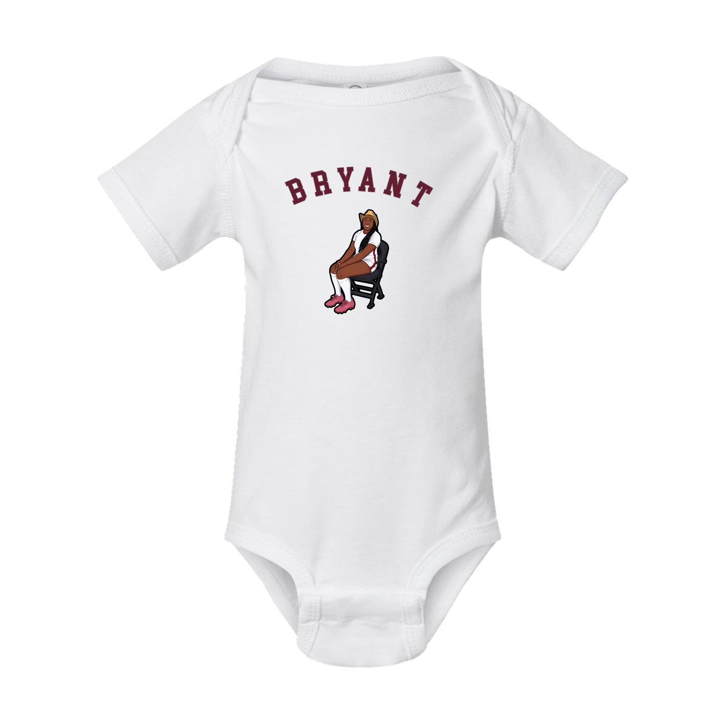 Baby Onesie — Shirsey Arch in White