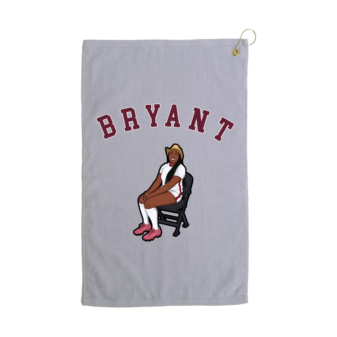 Golf Towel — Shirsey Arch in Grey