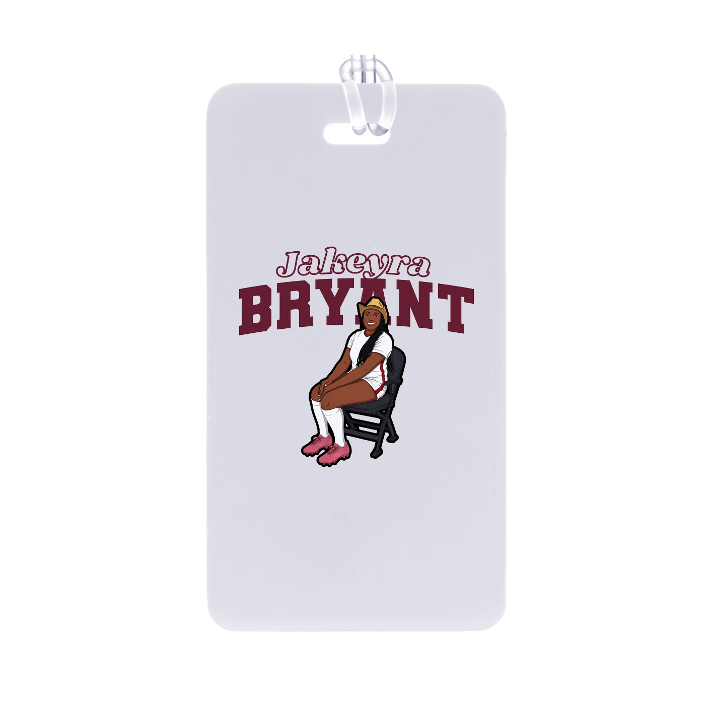 Bag Tag — Name Arch in Classic