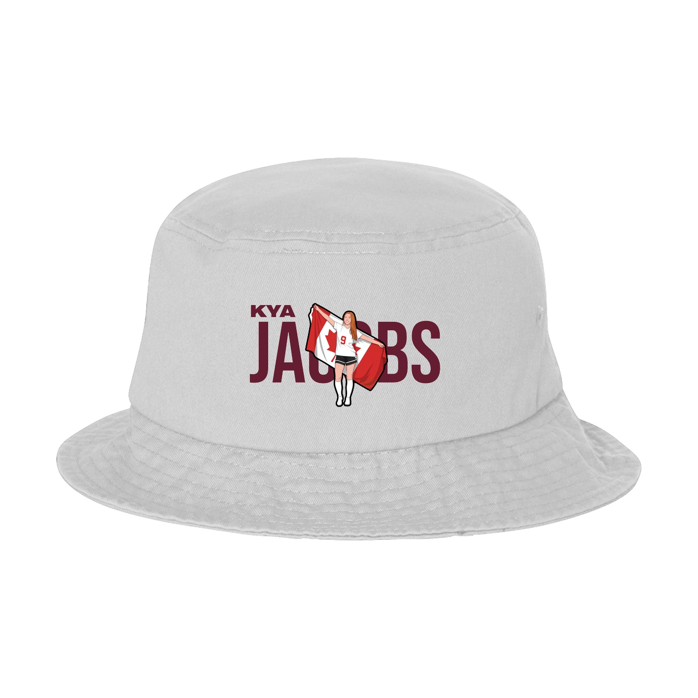Bucket Cap — Player Name in White