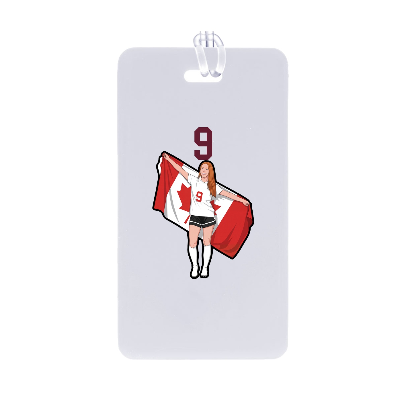 Bag Tag — Number Top in Classic