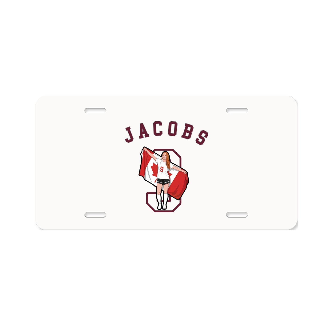 License Plate — Shirsey Arch in Classic