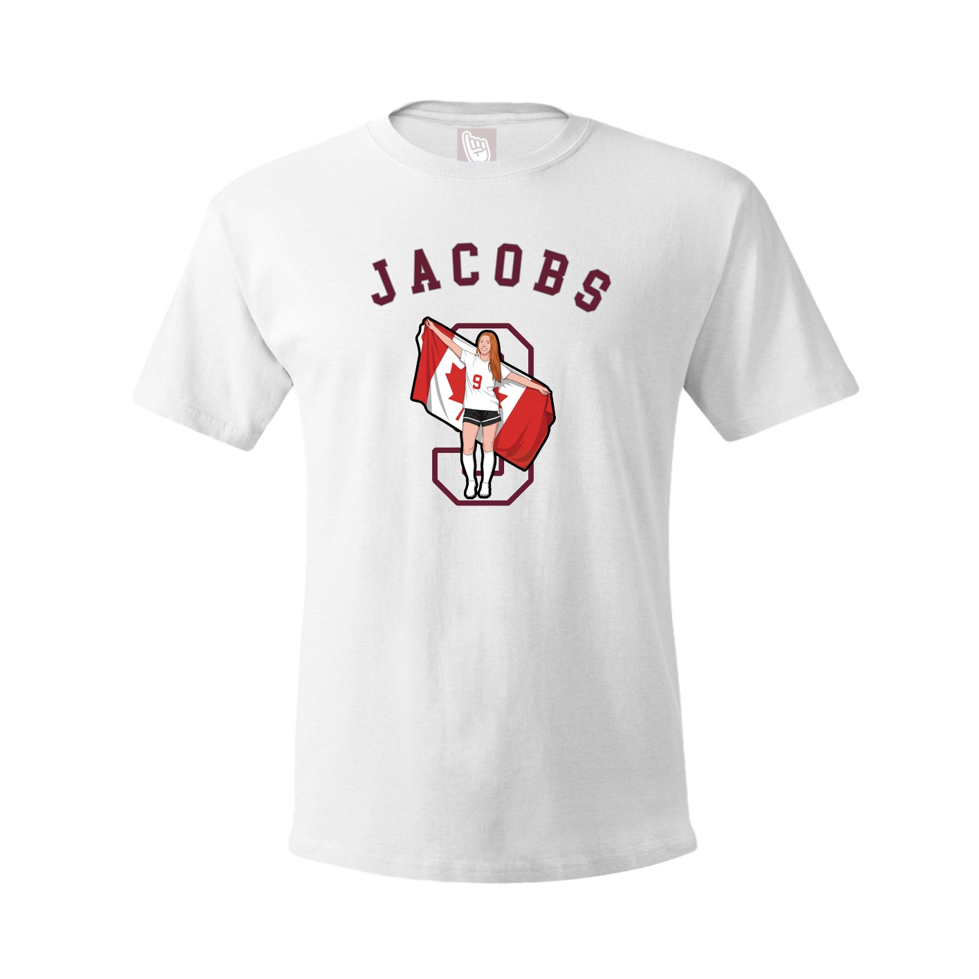Tee — Shirsey Arch in White