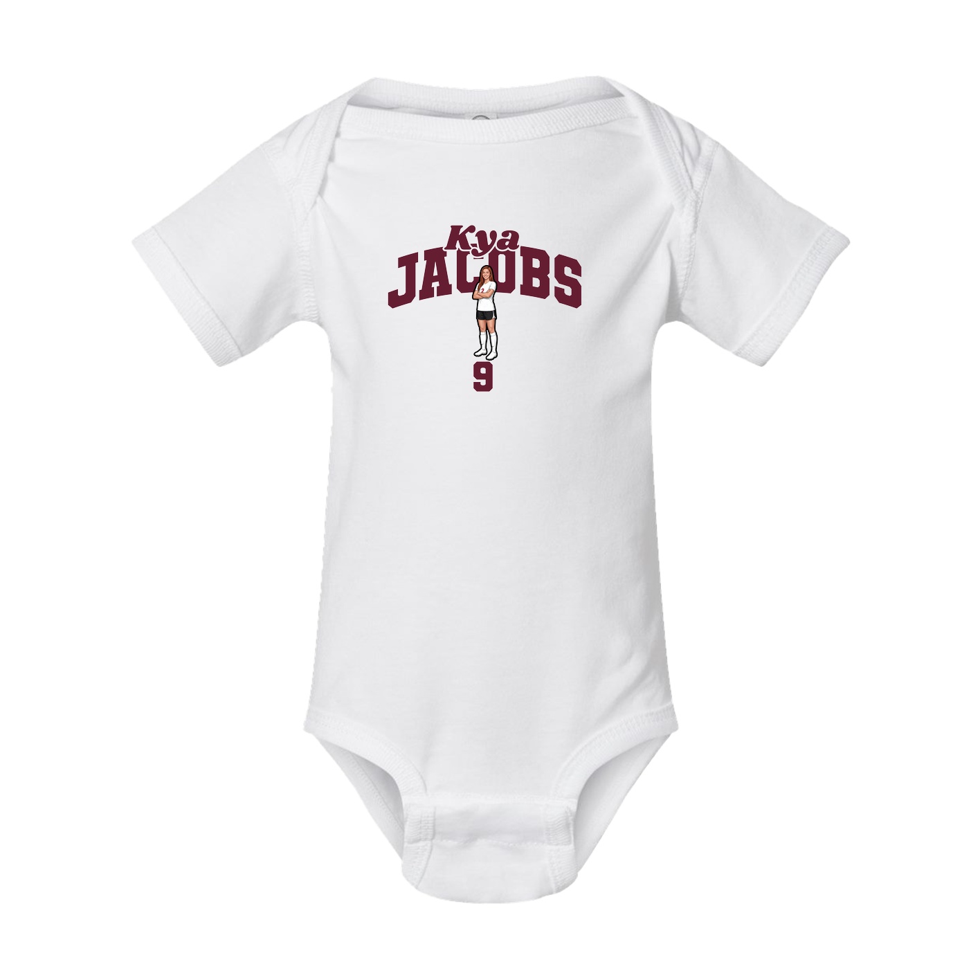 Baby Onesie — Signature Arch in White