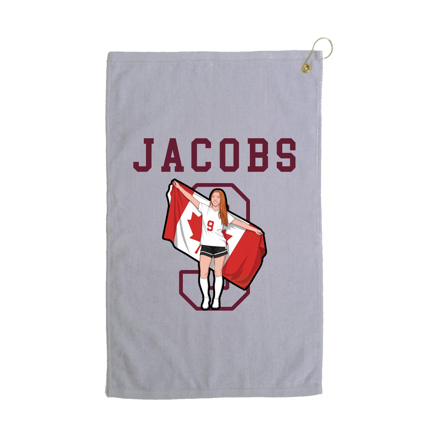 Golf Towel — Shirsey in Grey