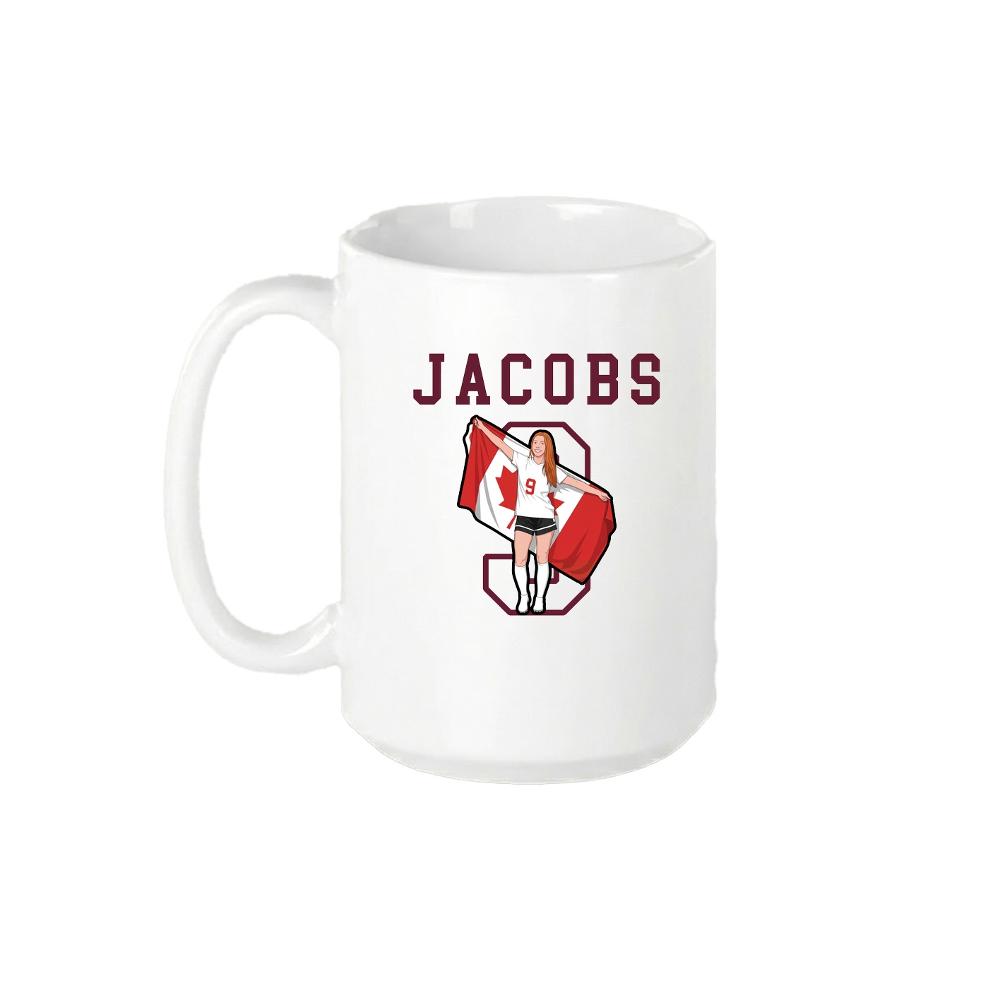 15oz Coffee Mug — Shirsey in White