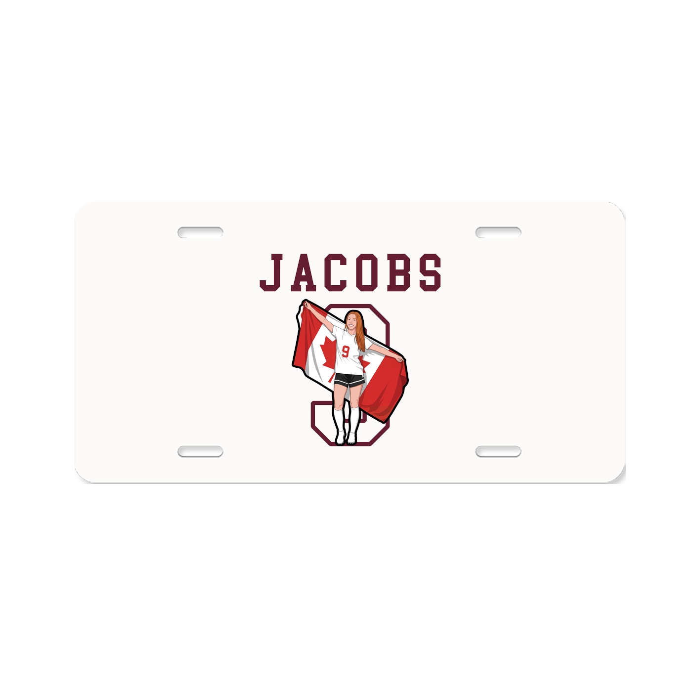 License Plate — Shirsey in Classic