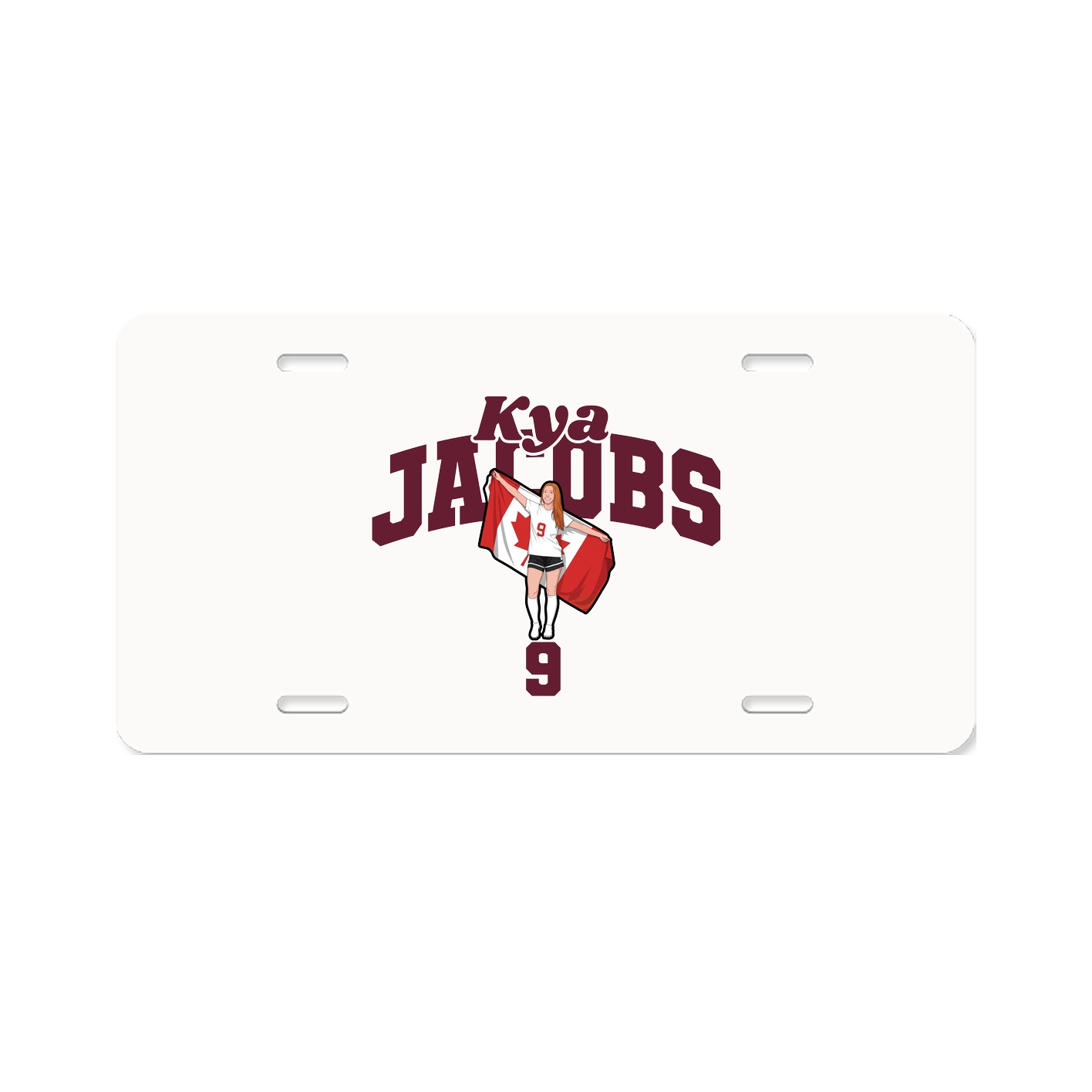 License Plate — Signature Arch in Classic