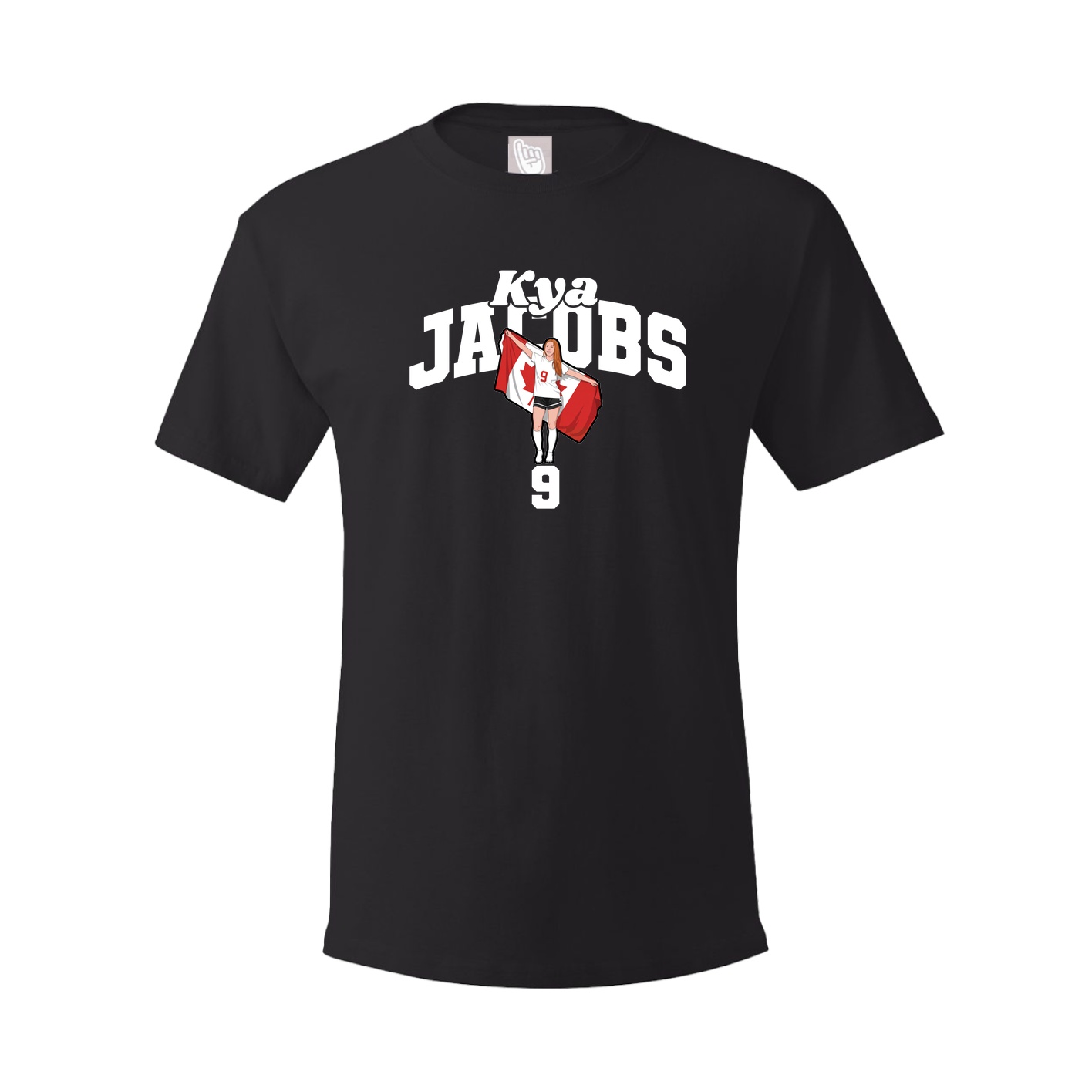 Youth Tee — Signature Arch in Black