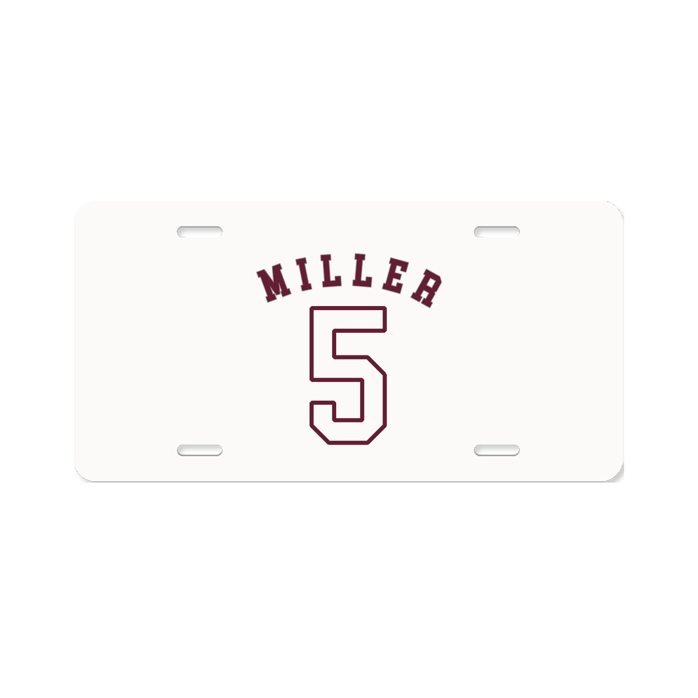 License Plate — Shirsey Arch in Classic