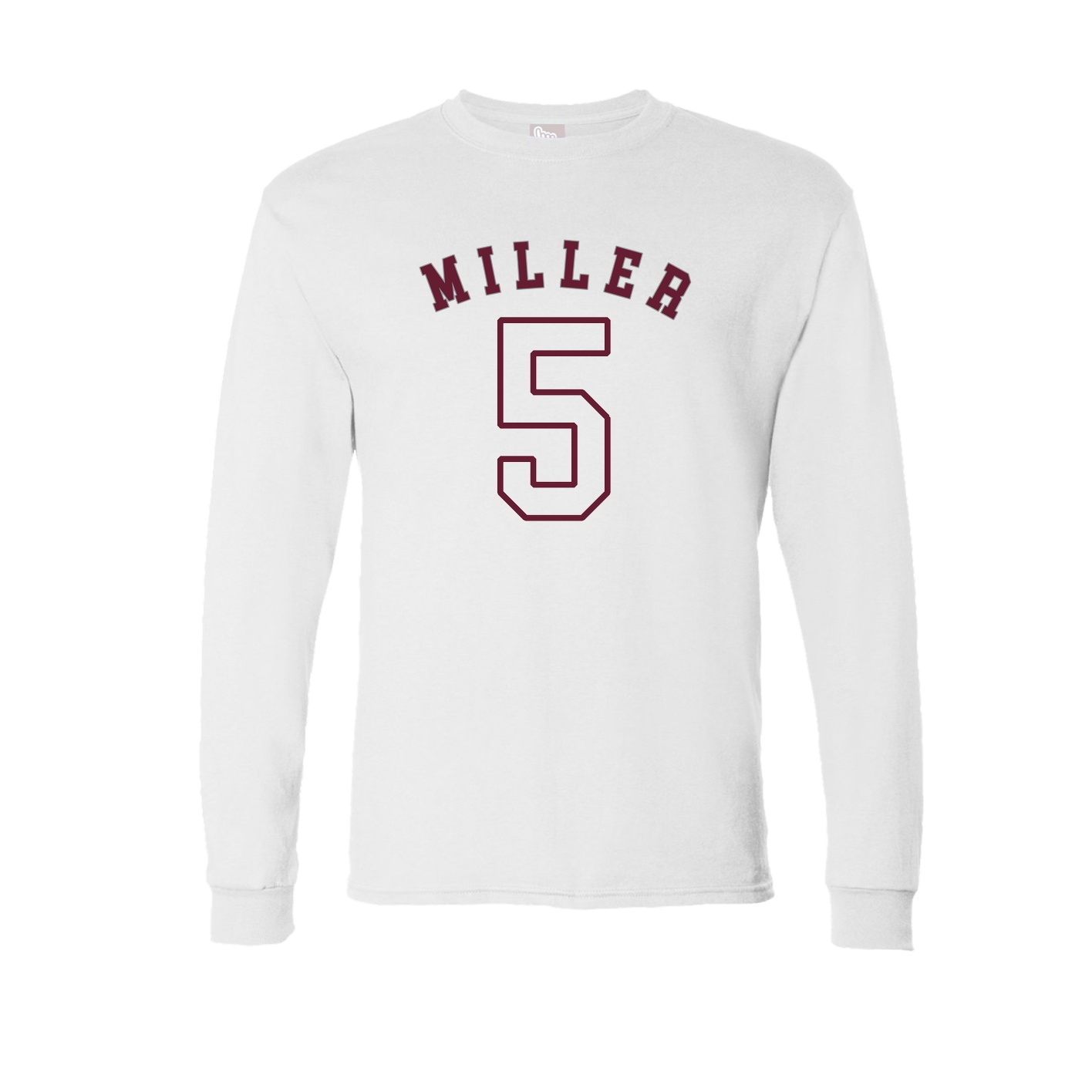 Long Sleeve Tee — Shirsey Arch in White