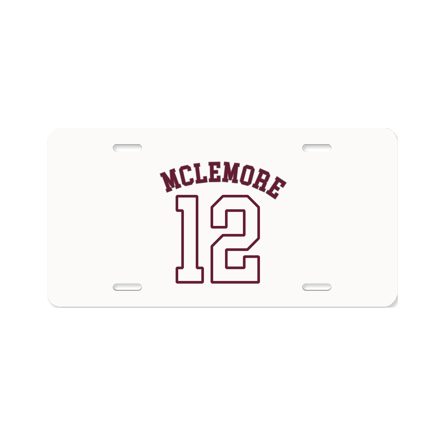 License Plate — Shirsey Arch in Classic