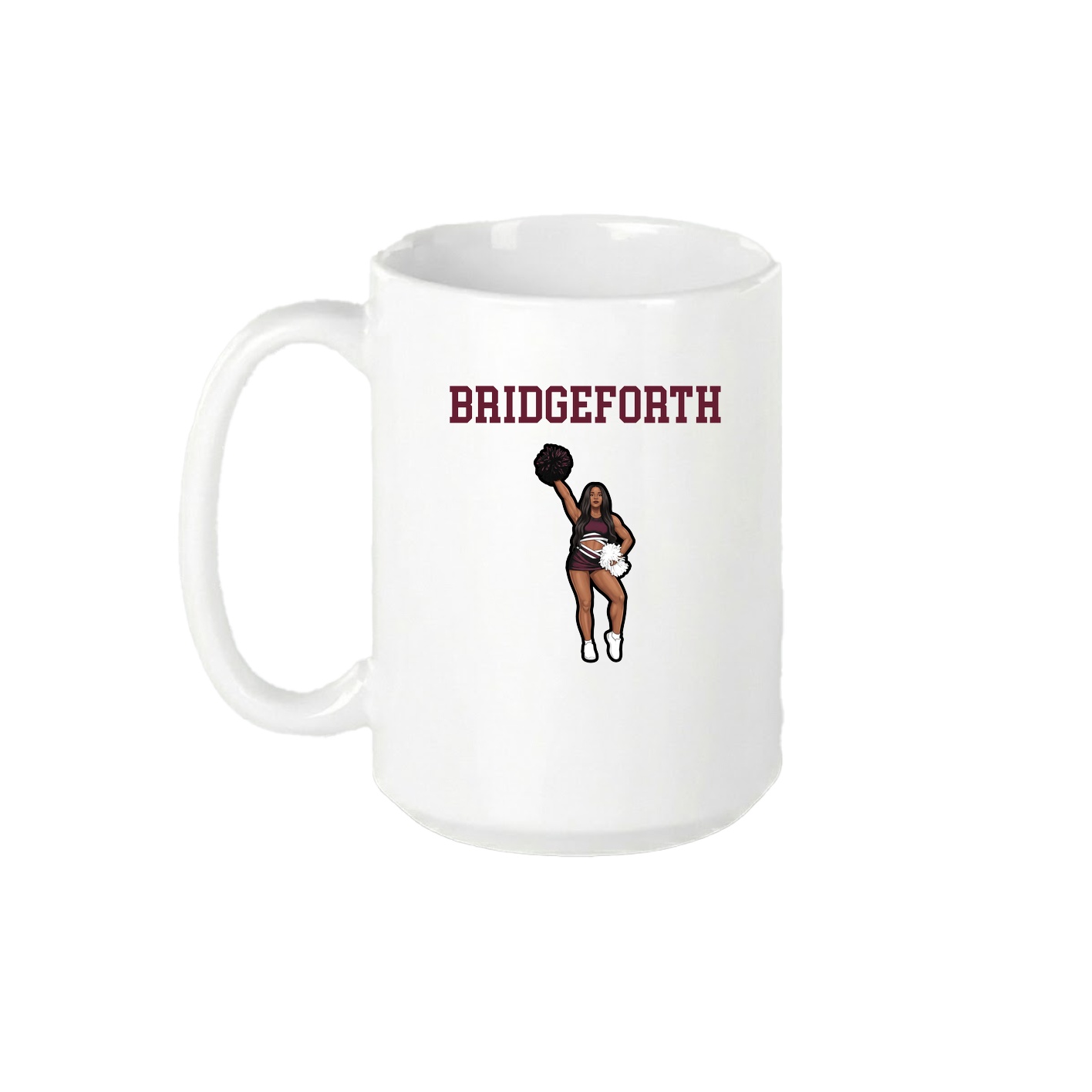 15oz Coffee Mug — Shirsey in White